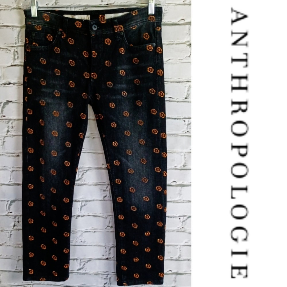 🔥SOLD🔥 ANTHROPOLOGIE PILCRO Embroidered Jeans